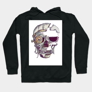 Steam punk skull Hoodie